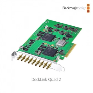 :::하이픽셀:::,DeckLink Quad 2,하나의 카드에 8개의 독립적인 SDI 캡처/재생 채널이 탑재된 제품,Blackmagic Design,블랙매직디자인 > 캡쳐 및 재생 > 덱링크