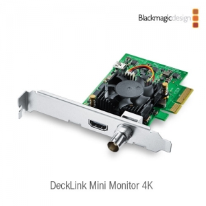 :::하이픽셀:::,DeckLink Mini Monitor 4K,최대 2160p30의 모든 포맷을 모니터링할 수 있는 로우 프로파일 PCIe 재생 카드,Blackmagic Design,블랙매직디자인 > 캡쳐 및 재생 > 덱링크