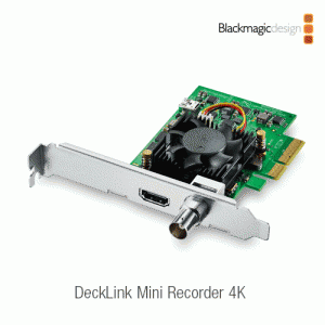 :::하이픽셀:::,DeckLink Mini Recorder 4K,최대 2160p30의 모든 포맷을 모니터링할 수 있는 로우 프로파일 PCIe 재생 카드,Blackmagic Design,블랙매직디자인 > 캡쳐 및 재생 > 덱링크