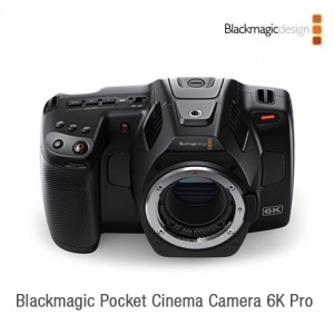 :::하이픽셀:::,Blackmagic Pocket Cinema Camera 6K Pro,위치 조절이 가능한 HDR 터치스크린과 내장형 ND 필터, 장시간 운용을 위한 대형 배터리가 추가된 6K 시네마 카메라!,Blackmagic Design,블랙매직디자인 > 카메라 > 디지털 필름 카메라 > 카메라