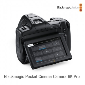 :::하이픽셀:::,[소량 입고] Blackmagic Pocket Cinema Camera 6K Pro,위치 조절이 가능한 HDR 터치스크린과 내장형 ND 필터, 장시간 운용을 위한 대형 배터리가 추가된 6K 시네마 카메라!,Blackmagic Design,블랙매직디자인 > 카메라 > 디지털 필름 카메라 > 카메라