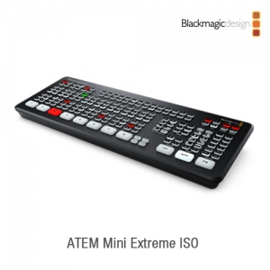 :::하이픽셀:::,ATEM Mini Extreme ISO[케이블증정],ATEM Mini Extreme의 모든 기능이 포함되어 있을 뿐만 아니라, 9개의 H.264 비디오 스트리밍을 실시간으로 개별 녹화하여 8개의 클린 피드 입력과 1개의 프로그램 비디오를 모두 캡처하는 전문가용 스위처,Blackmagic Design,블랙매직디자인 > ATEM 스위처 > ATEM Mini