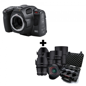 :::하이픽셀:::,Blackmagic Pocket Cinema Camera 6K Pro + 삼양 VDSLR MK2 렌즈 6SET,삼양렌즈 X 블랙매직 시네마 카메라,,패키지이벤트관 > EVENT