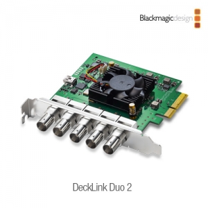 :::하이픽셀:::,DeckLink Duo 2,4개의 독립적인 채널을 지원하는 PCIe 캡처/재생 카드,Blackmagic Design,블랙매직디자인 > 캡쳐 및 재생 > 덱링크